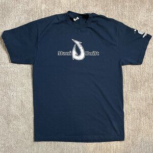 Maui Built Mens T Shirt Dark Blue Size L